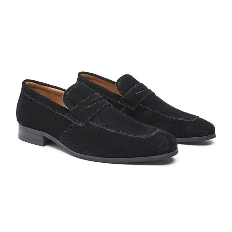 Philippe™ | Old Money Mocassins à lanières en daim