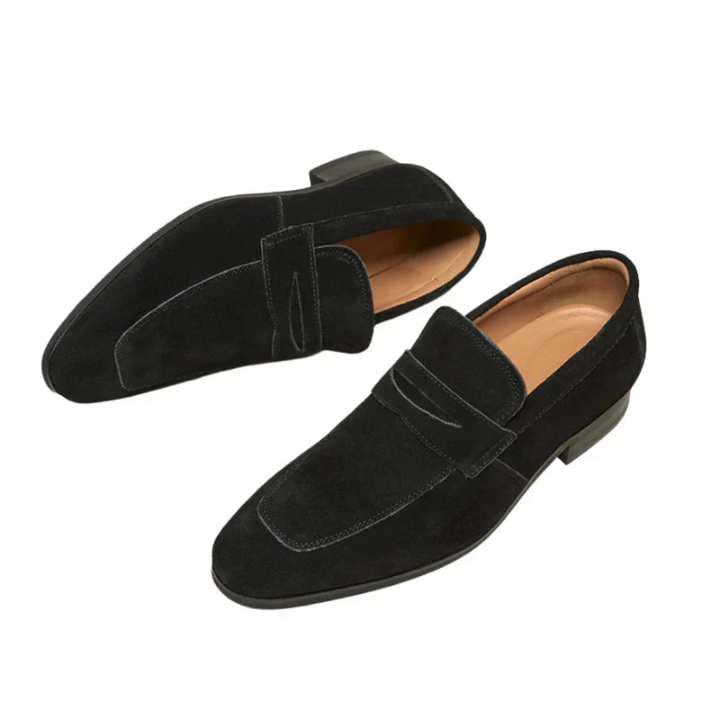 Philippe™ | Old Money Mocassins à lanières en daim