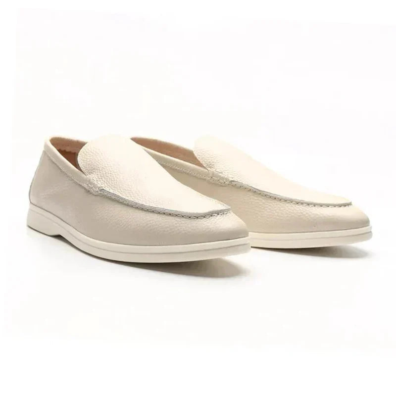 Olivier™ | Mocassins en cuir de vachette vieilli