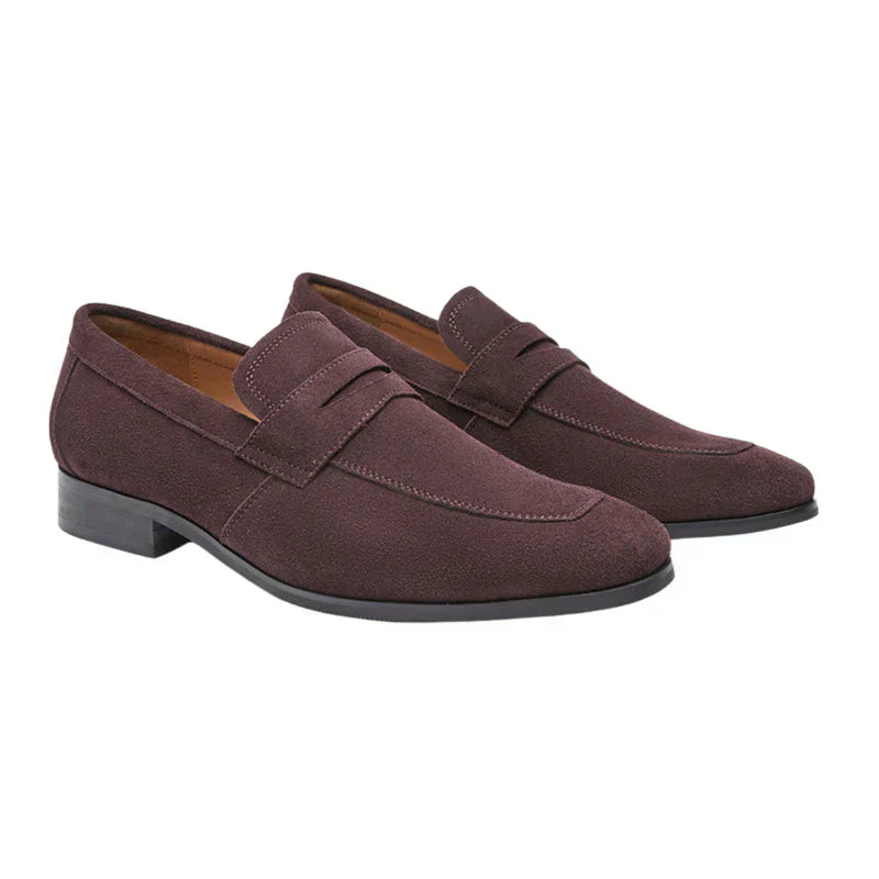 Philippe™ | Old Money Mocassins à lanières en daim