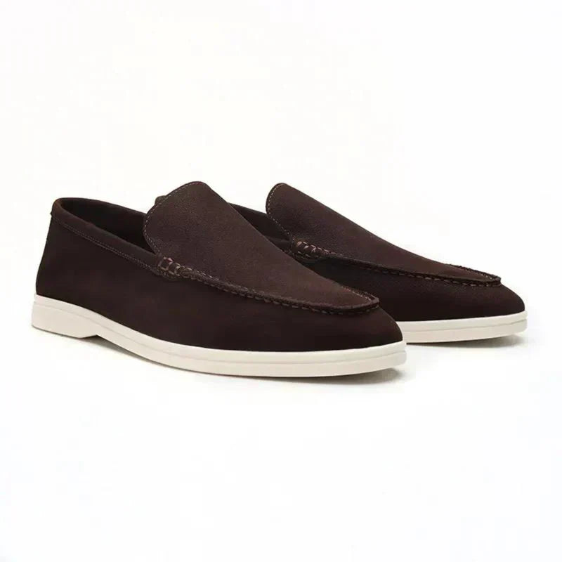 Olivier™ | Mocassins en cuir de vachette vieilli