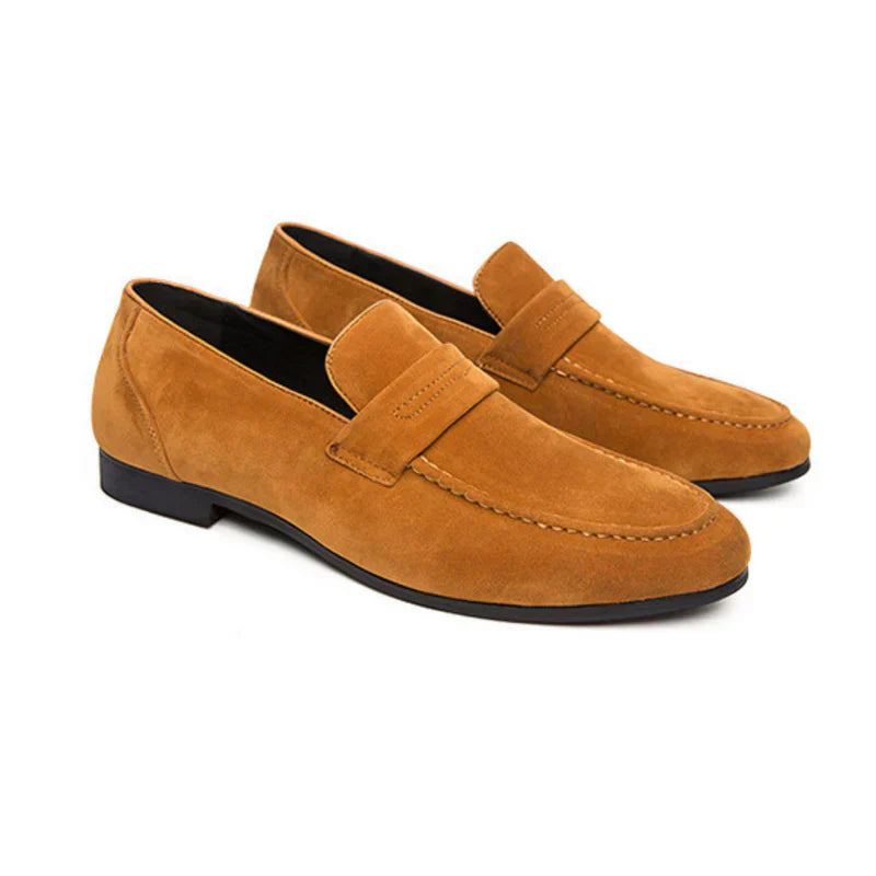 Philippe™ | Old Money Mocassins à lanières en daim