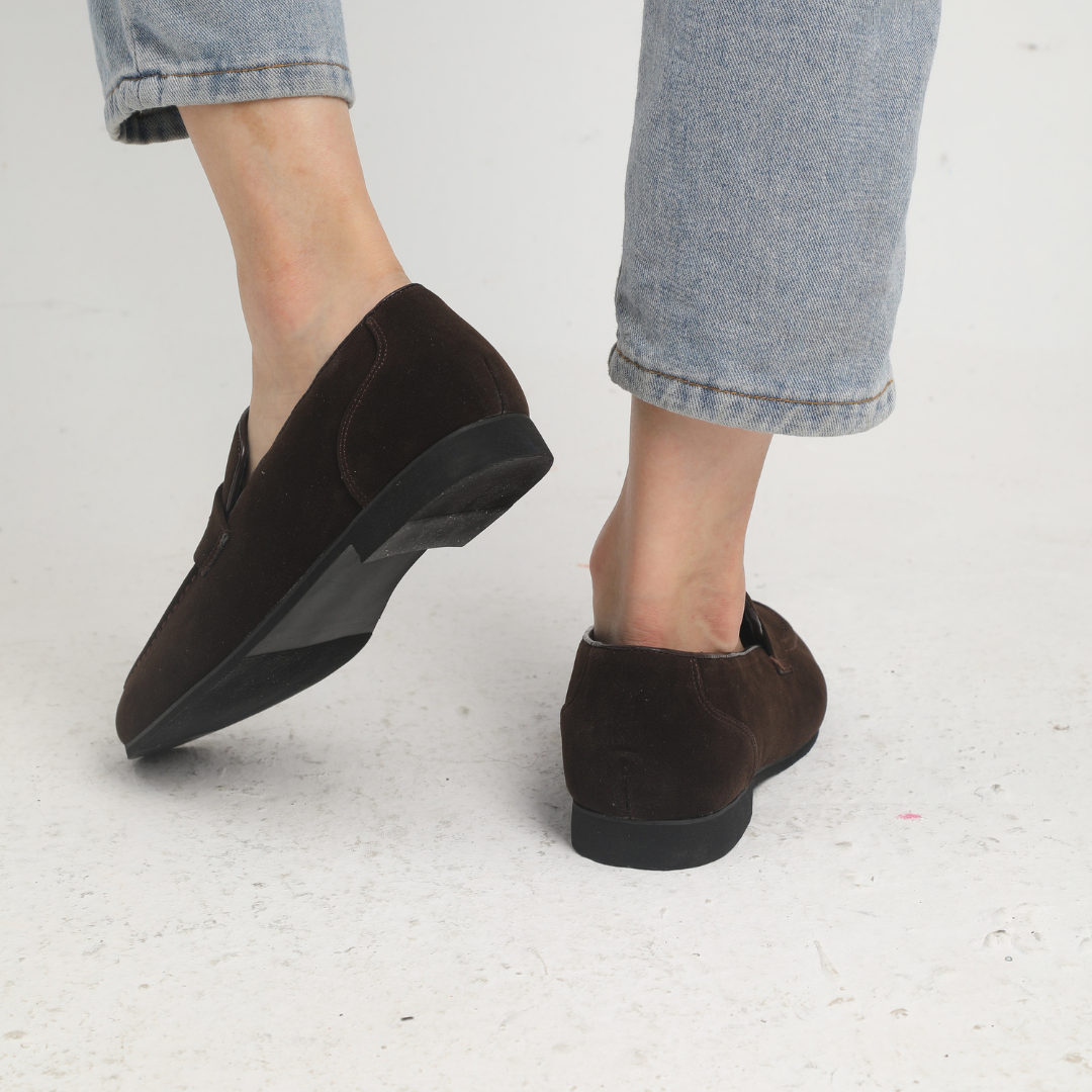 Philippe™ | Old Money Mocassins à lanières en daim