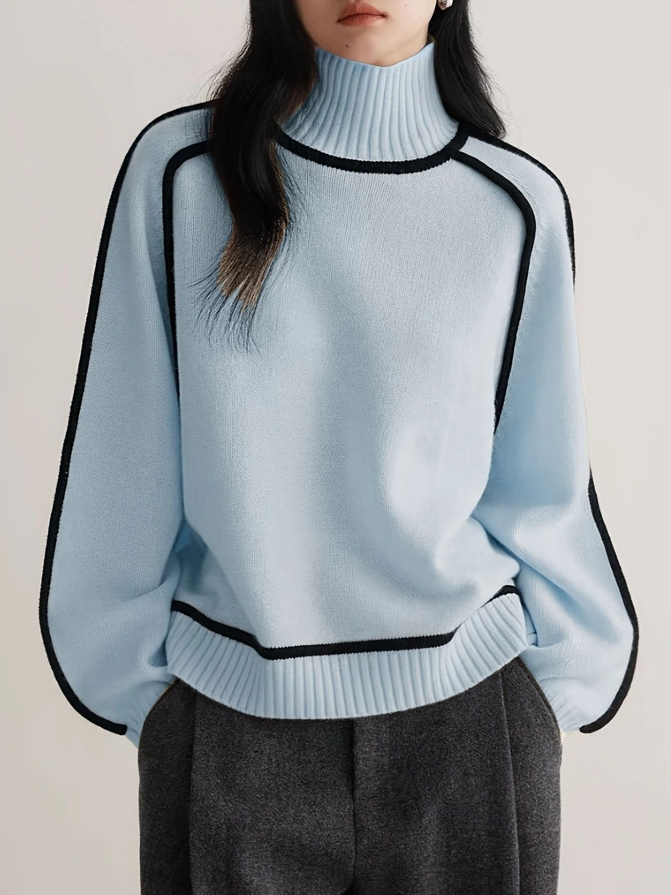 Madeleine™ | Pull à col roulé souple