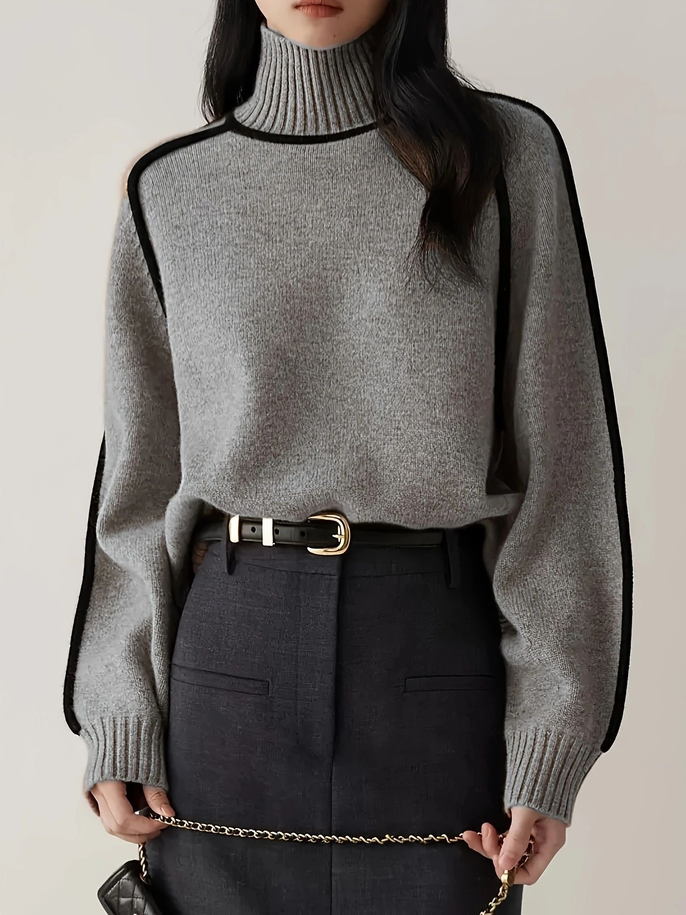 Madeleine™ | Pull à col roulé souple