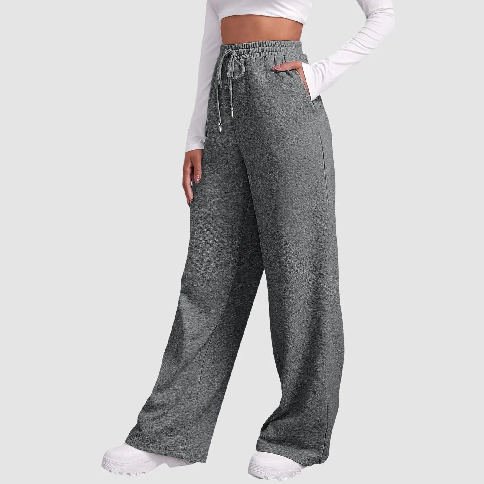 Estelle™ | Joggers à jambe large et coupe décontractée