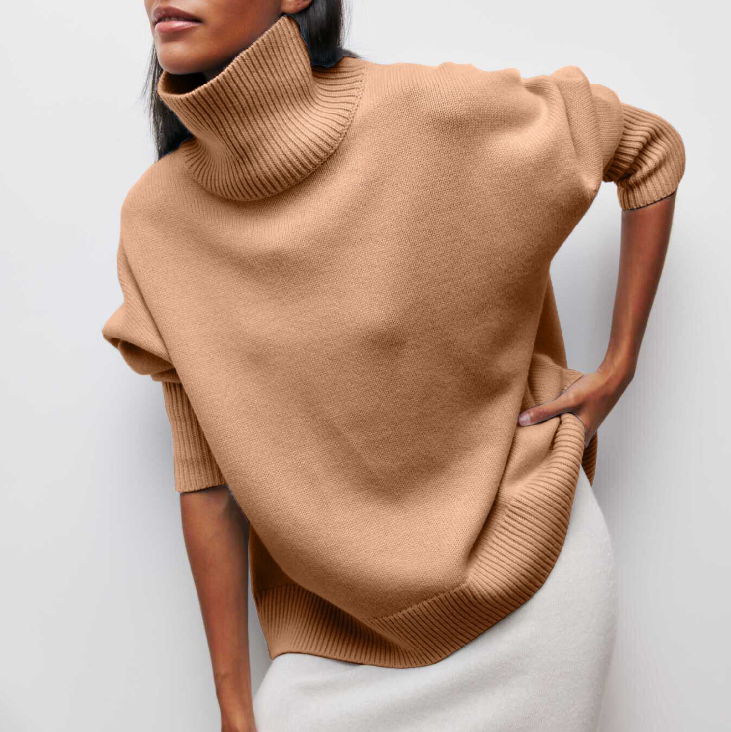 Colette™ | Pull à col roulé surdimensionné