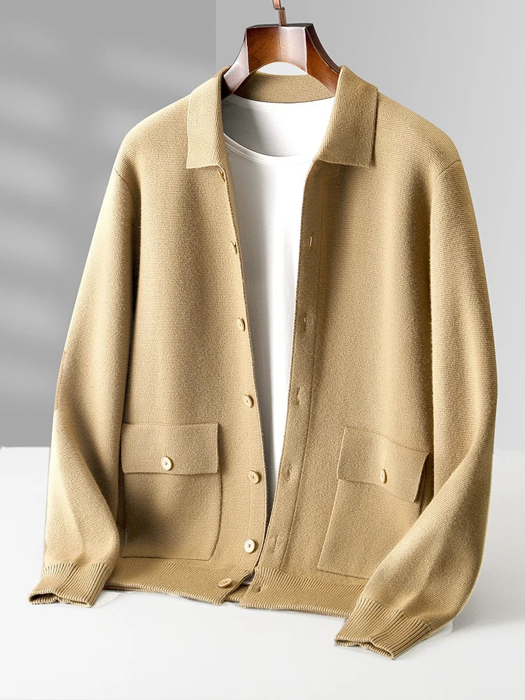 David™ | Premium Cashmere Stylish Cardigan