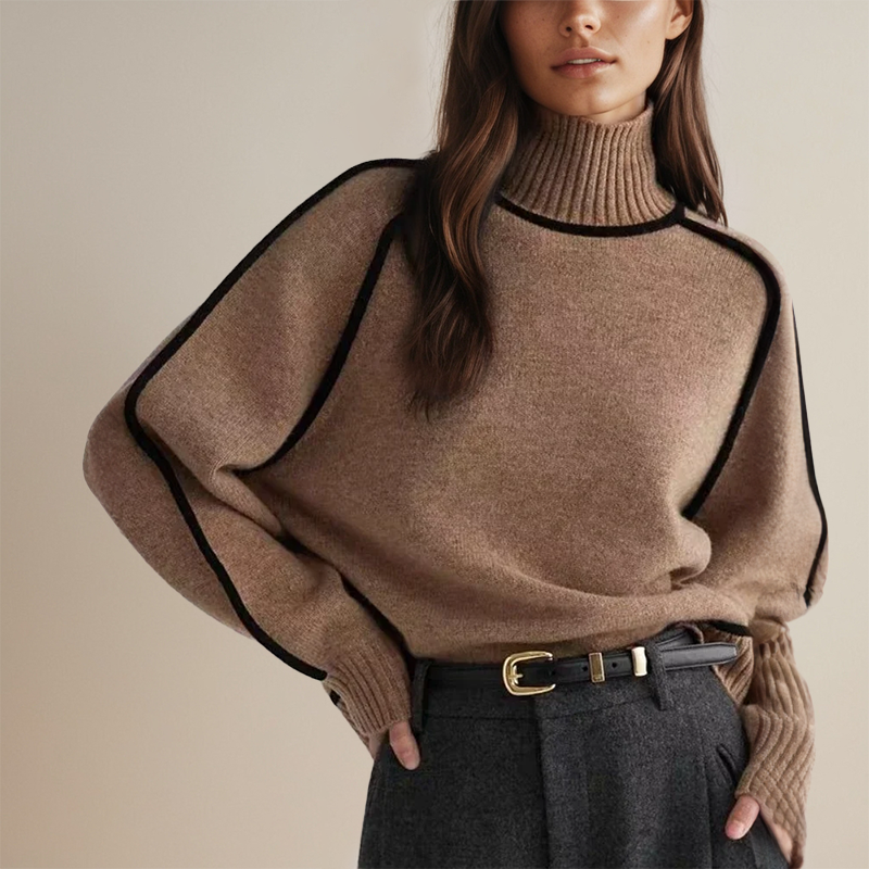 Madeleine™ | Pull à col roulé souple