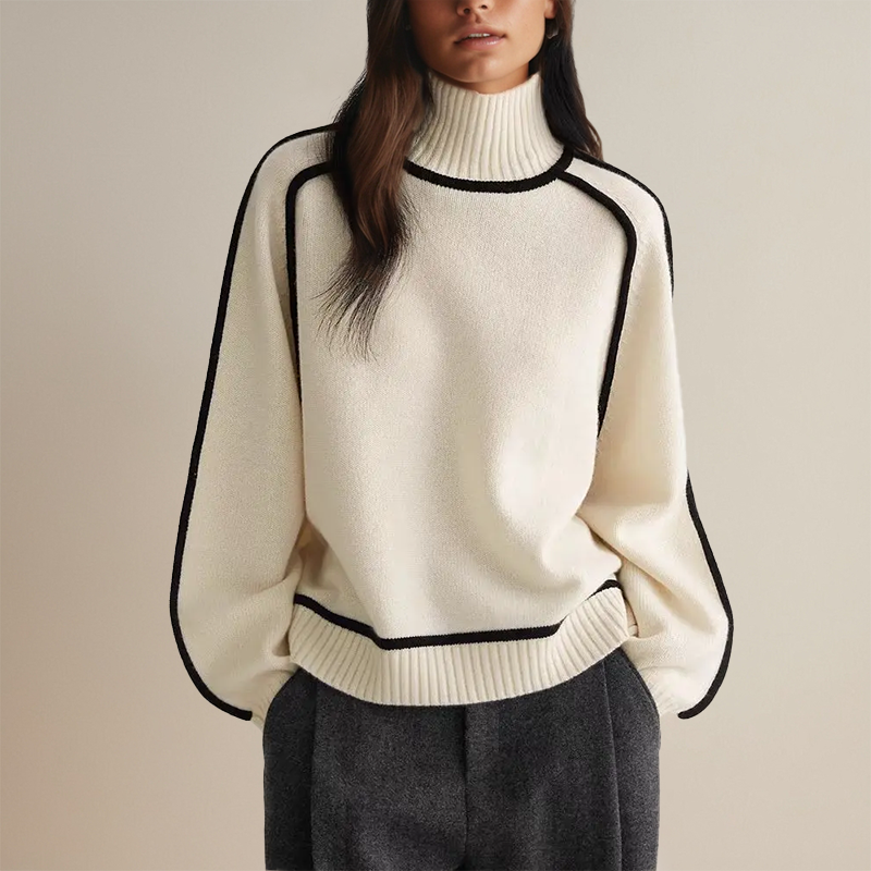 Madeleine™ | Pull à col roulé souple