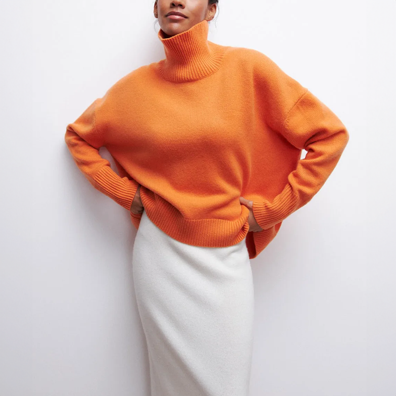 Colette™ | Pull à col roulé surdimensionné