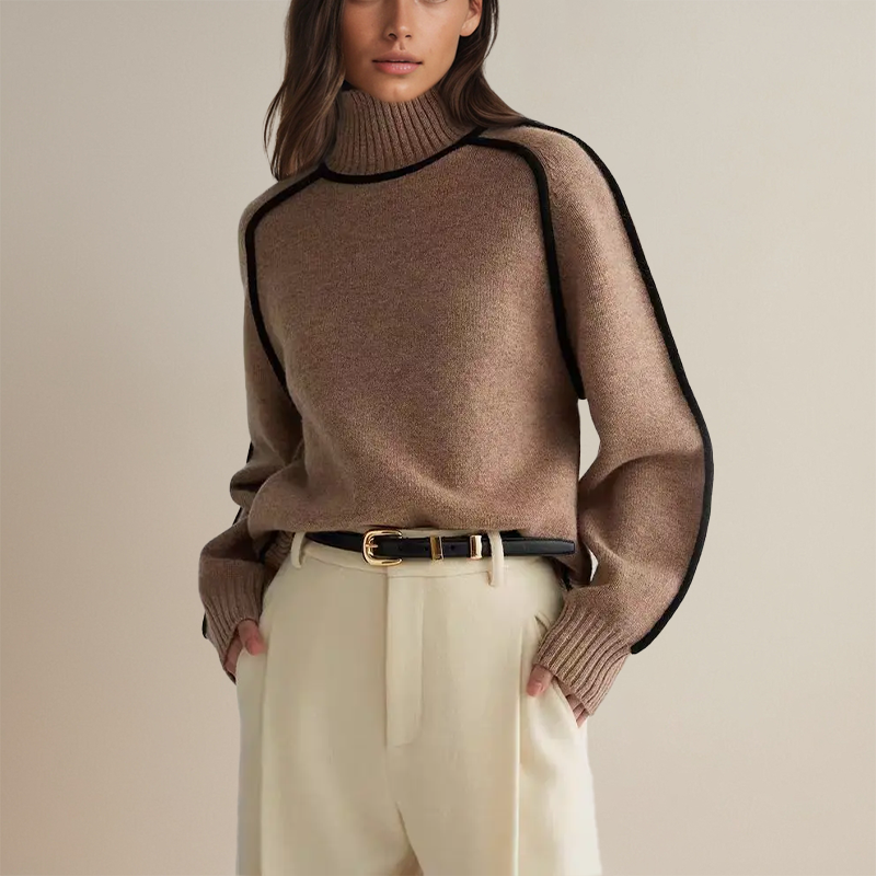 Madeleine™ | Pull à col roulé souple