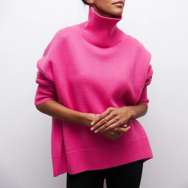 Colette™ | Pull à col roulé surdimensionné