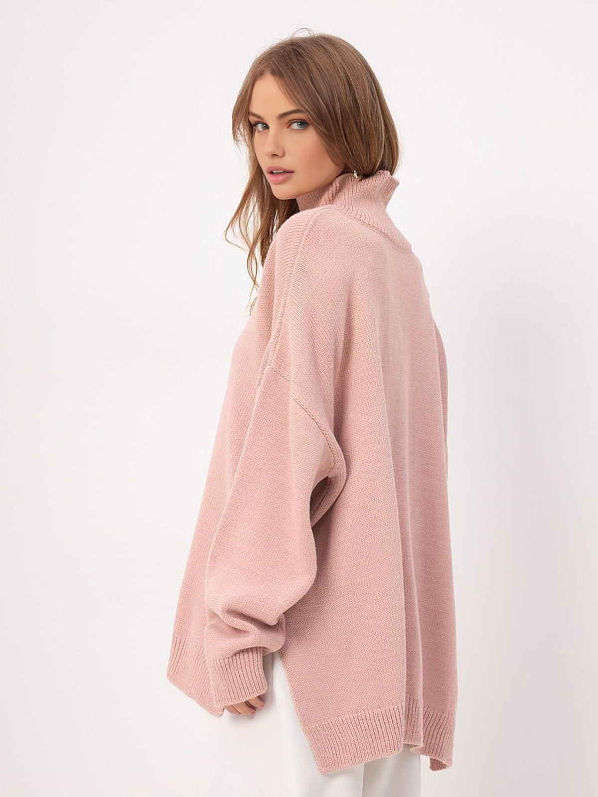 Justine™ | Pull avec fente surdimensionnée
