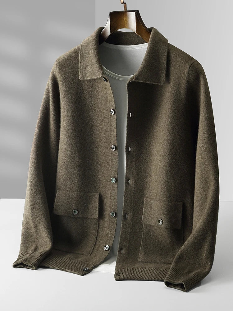 David™ | Premium Cashmere Stylish Cardigan